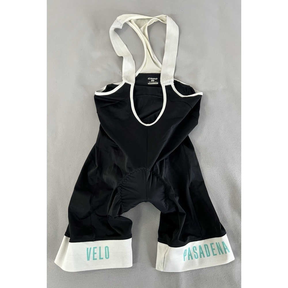 Capo Cadence Cycling Bib Shorts Men's XXL Custom Bike Padded Made In‎ Italy